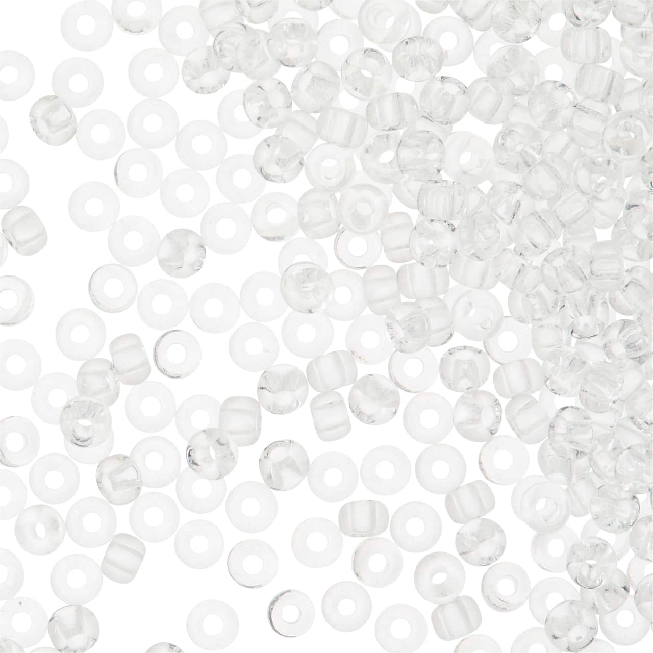 12 Pack: Darice® Crystal & Silver Czech Glass Seed Beads, 8/0
